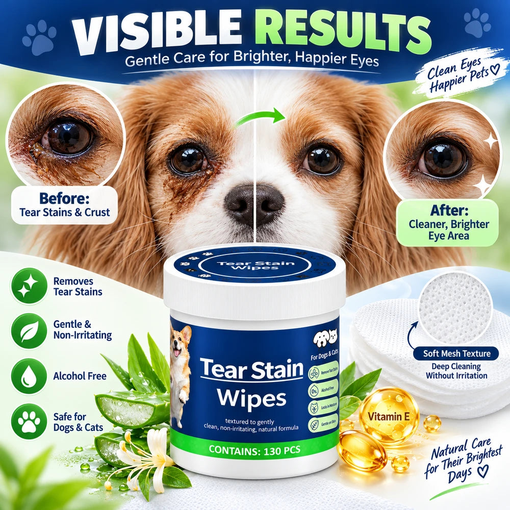 Pet Eye Cleaning Wipes